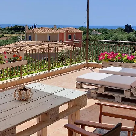 Βίλα Anio - Rustic Modern With Sea And Mountain View Terrace Σβορωνάτα