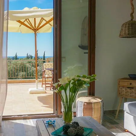 Anio - Rustic Modern With Sea And Mountain View Terrace Βίλα
