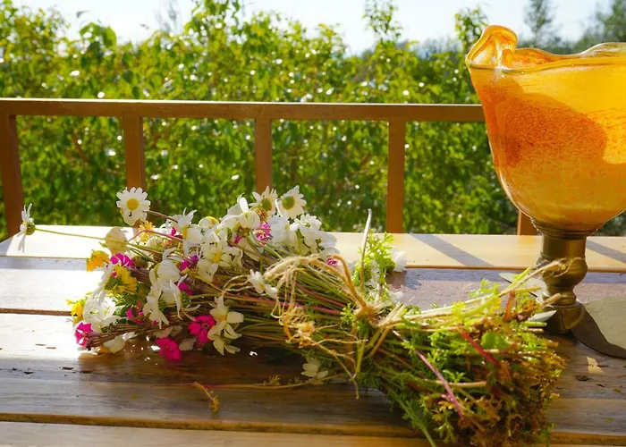 Anio - Rustic Modern With Sea And Mountain View Terrace Svoronata